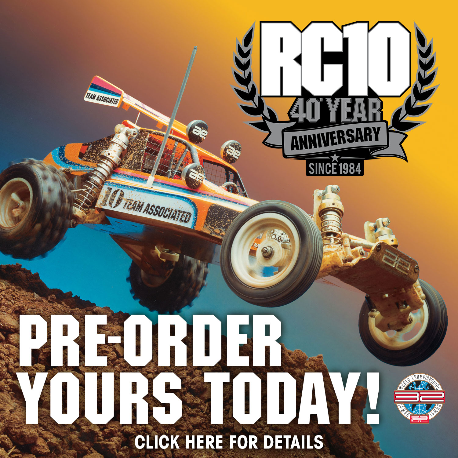 16/4 RC10 Classis 40th Anniversaty Pre-Order Now !