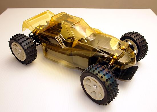 with yellowish lexan body